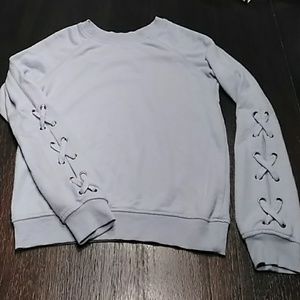 2/$18 Forever 21 Powder blue crewneck . Sz XS